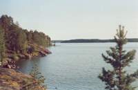 Jedno z pięknych jezior fińskich